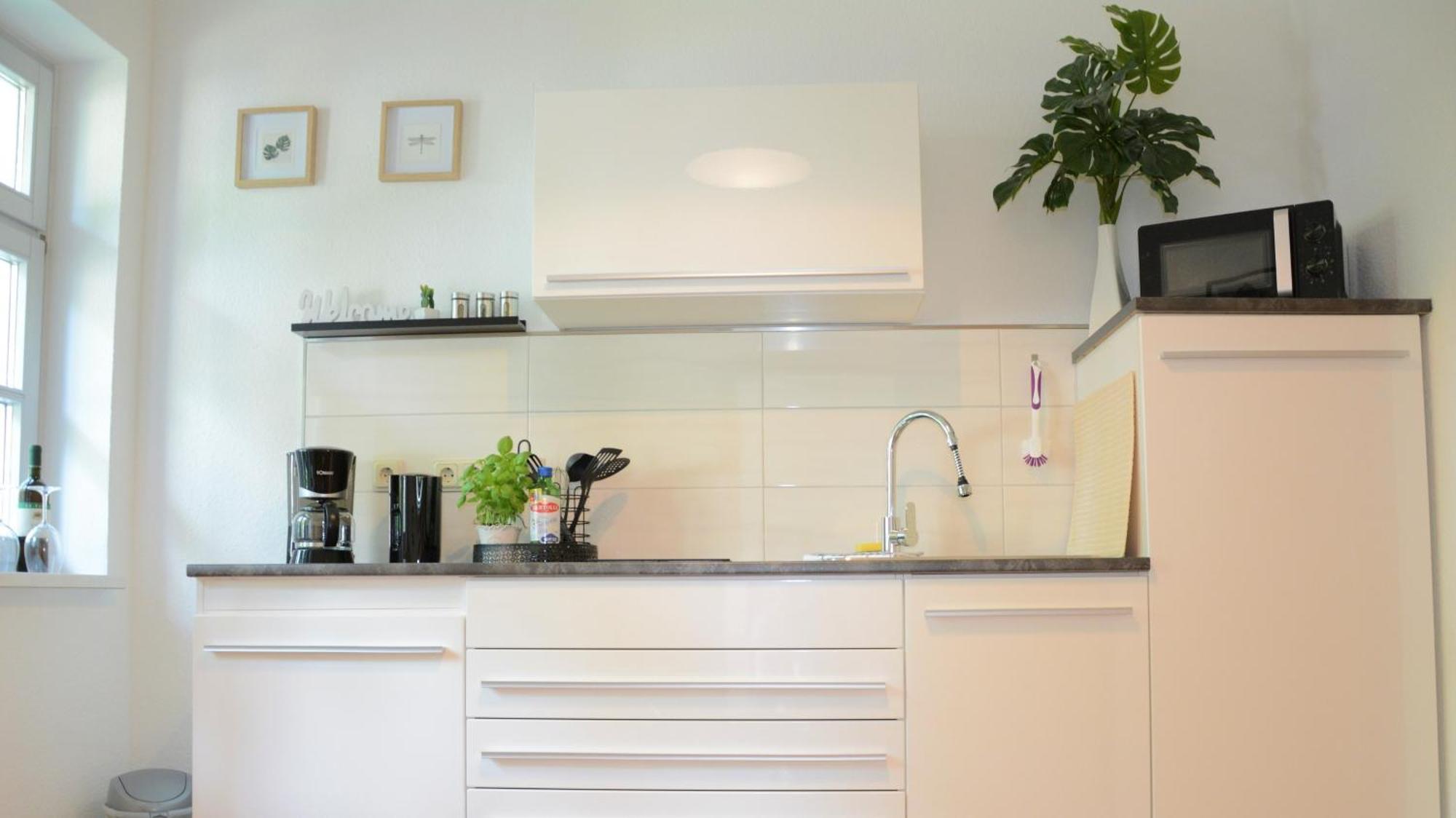 Rosenwinkel Appartement Im Eg ハルバーシュタット エクステリア 写真